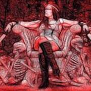 Throne Of Blood Art Print