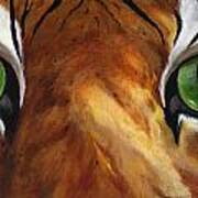Tiger Eyes Art Print