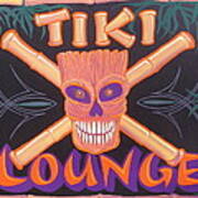 Tiki Lounge Art Print