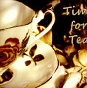 Time For Tea Art Print