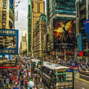 Times Square Art Print