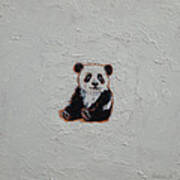 Tiny Panda Art Print