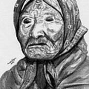 Tlingit Indian Woman Art Print