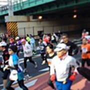 #tokyo Tokyo Marathon Art Print