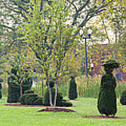 Topiary Park In Columbus Art Print