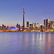 Toronto Skyline Art Print