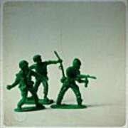 #toys #army #armymen #weapons #toy Art Print