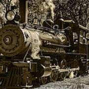 Train Engine Number 3 Art Print