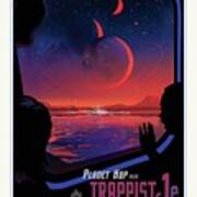 Trappist-1 Planetary Tourism Art Print