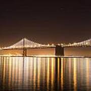 Treasure Island Bay Lights Art Print