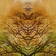 Tree Of Life Abstract Nature Art Print