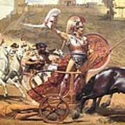 Triumphant Achilles Art Print