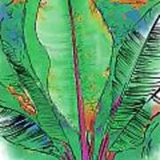 Tropical Foliage Art Print