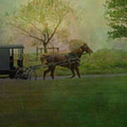 Trotting Home Art Print