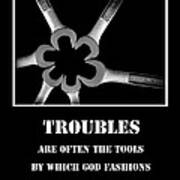 Troubles Art Print