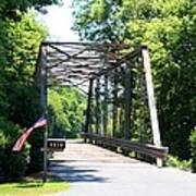 Truss Bridge Art Print