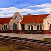 Tucumcari Train Depot Art Print