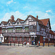 Tudor House Southampton Hampshire Art Print