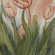 Tulip Dance Art Print