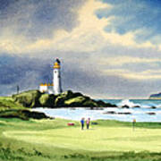 Turnberry Golf Course Scotland 10th Green Art Print