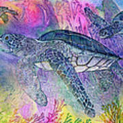 Sea Turtles Art Print