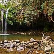 Twin Falls - The Beautiful And Magical Falls Along The Road To Hana In Maui Art Print