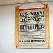 U. S. Navy Men Wanted Art Print