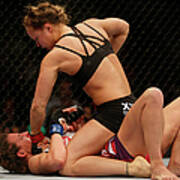 Ufc 168 Rousey V Tate 2 Art Print