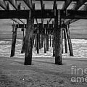 Under The Boardwalk Art Print