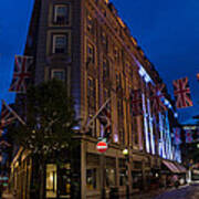 Union Jacks - Flags At Seven Dials Covent Garden London Art Print