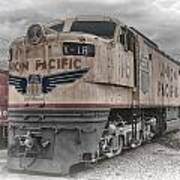 Union Pacific Train Art Print