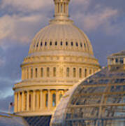 United States Capitol Dome Art Print