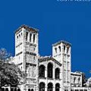 University Of California Los Angeles - Royal Blue Art Print