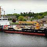 Us Coast Guard Wisconsins Working Waters Art Print