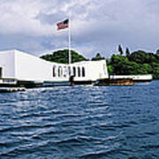 Uss Arizona Memorial, Pearl Harbor Art Print