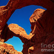 Utah - Double Arch Art Print