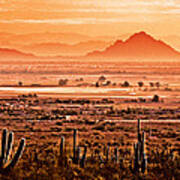 Valley Of The Sun Art Print