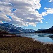 Vaseux Lake Signs-of-spring Bc Canada Art Print