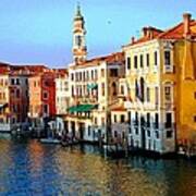 Venezia Grand Canal Art Print