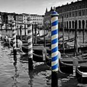 Venice Blue Art Print