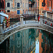 Venice Bridge Art Print