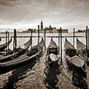 Venice Dawn Art Print