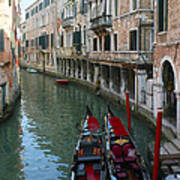 Venice Gondolas 2 Art Print