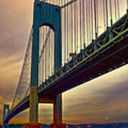 The Verrazano - Narrows Bridge Art Print