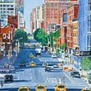 View From Highline New York City Art Print