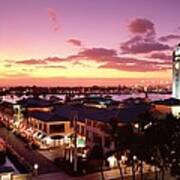 View Of Aloha Tower Art Print