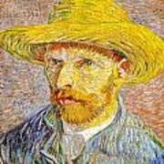 Vincent Van Gogh Self Portrait Art Print