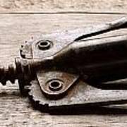 Vintage Corkscrew Art Print