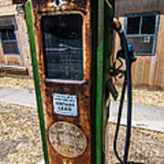 Vintage Gas Pump Station - Scipio - Utah Art Print