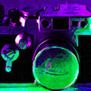 Vintage Leica Camera - 20130117 - Painterly V1 Art Print